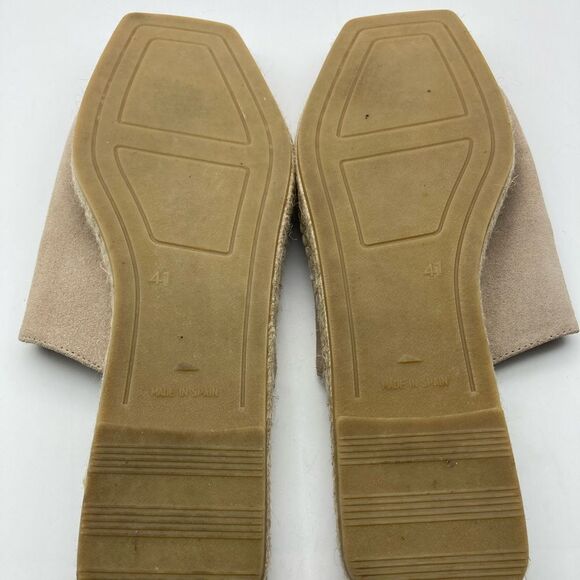 Gaimo Anthropologie Suede/Leather Espadrille Size 10,5 Handymade in Spain - Picture 8 of 8